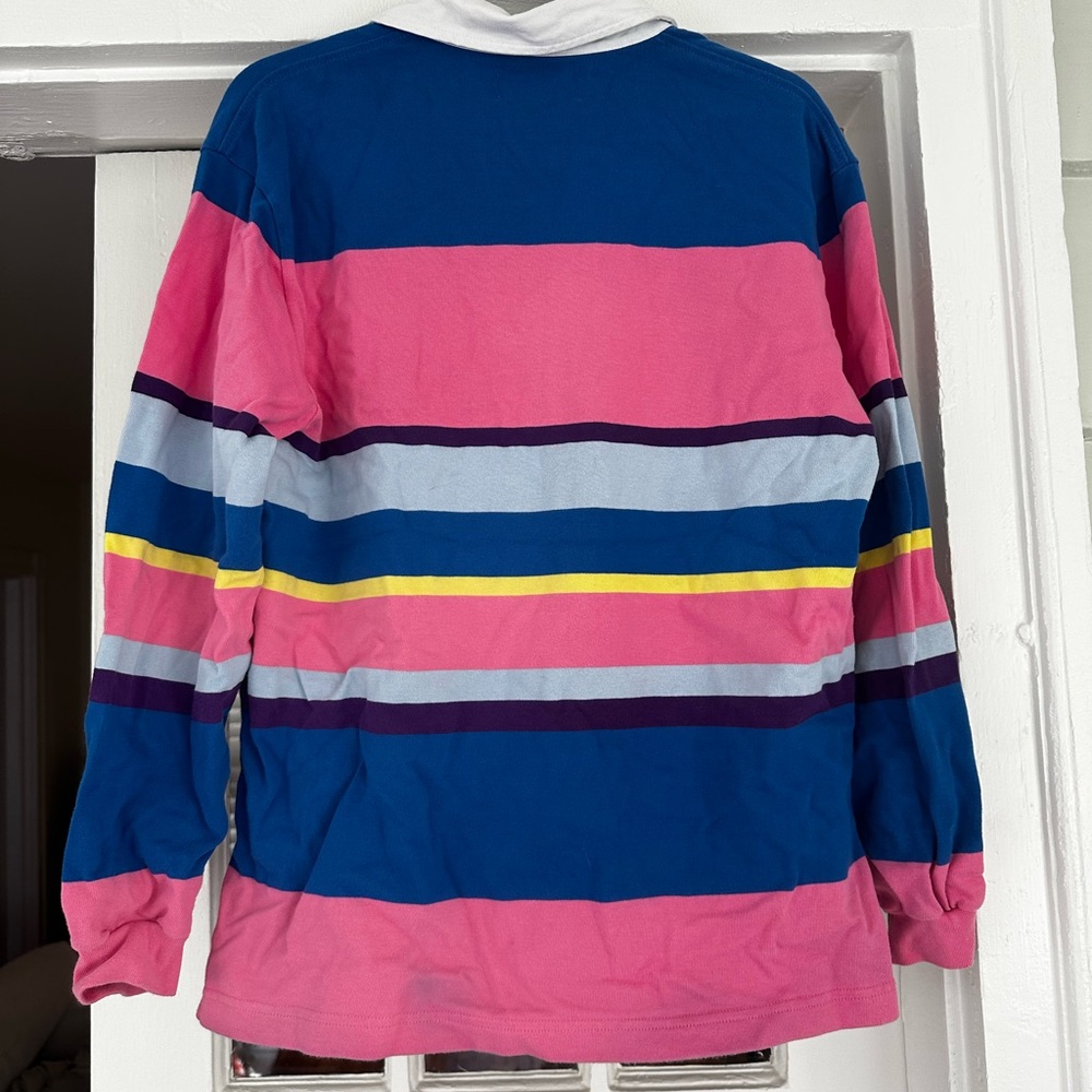 PALACE Multicolor Striped Polo Rugby - Picture 2 of 2
